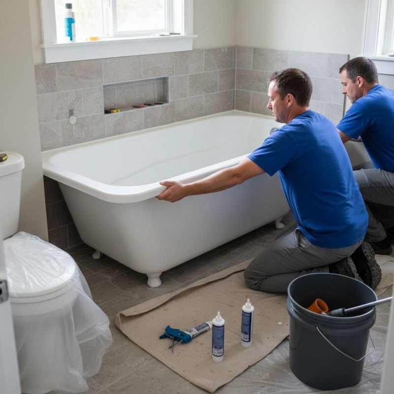 Bathtub Drain Repair detail
